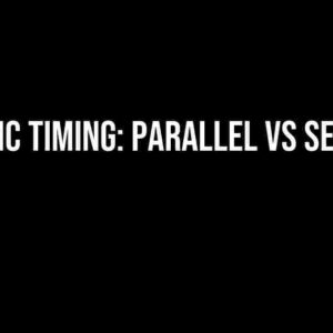 MCMC Timing: Parallel vs Serial