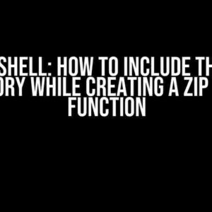 Powershell: How to Include the Root Directory while Creating a ZIP using a Function