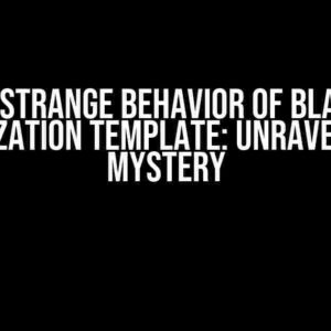 The Strange Behavior of Blazor Authorization Template: Unraveling the Mystery