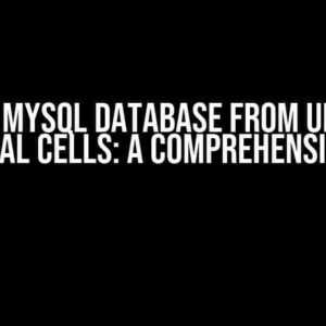 Update MySQL Database from Updating Individual Cells: A Comprehensive Guide